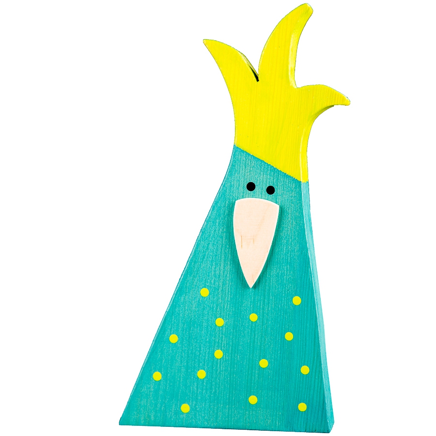 Die wilde Hilde klein t�rkis/hellgr�n