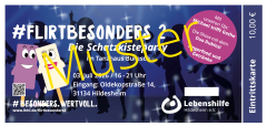 Eintrittskarte #FlirtBesonders, die Schatzkisteparty